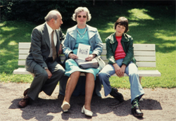 Dieter Homann und seine Familie
